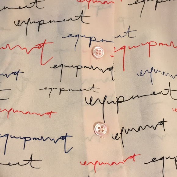 EQUIPMENT SILK BLOUSE PINK - Picture 6 of 10